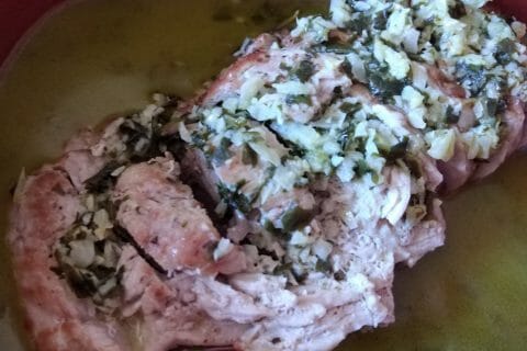 Cliquez pour zoomer ! Filet mignon de porc à l’ail Thermomix par originebike