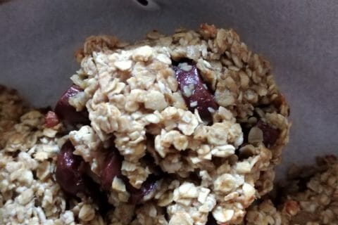 Cliquez pour zoomer ! Biscuits avoine, banane et chocolat Thermomix par originebike