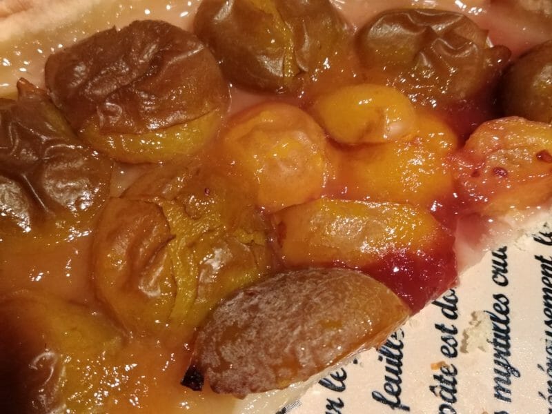 Cliquez pour zoomer ! Tarte aux quetsches Thermomix par originebike