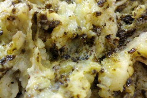 Cliquez pour zoomer ! Purée de pommes de terre à l’ail des ours Thermomix par originebike