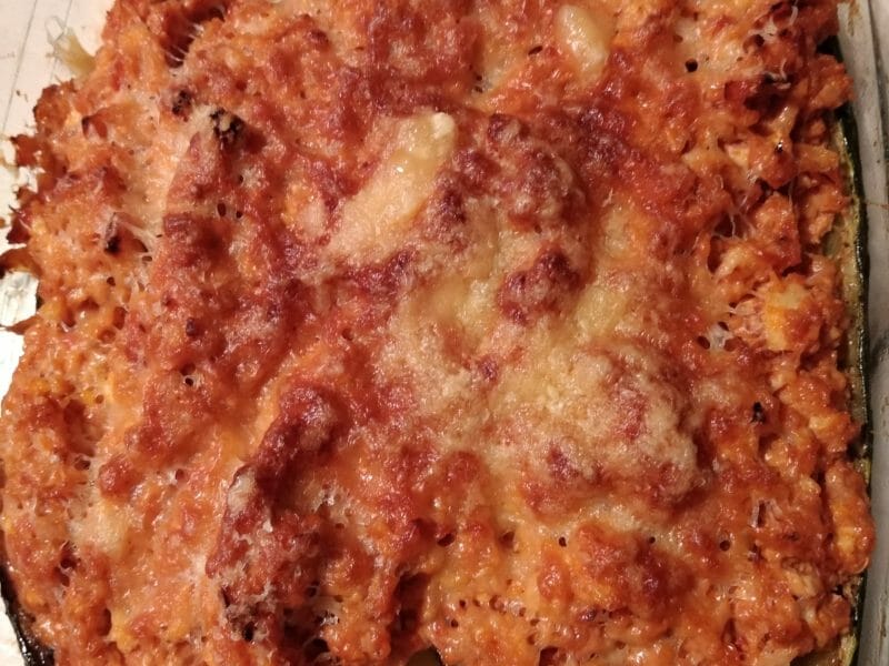 Cliquez pour zoomer ! Courgettes farcies au thon Thermomix par originebike