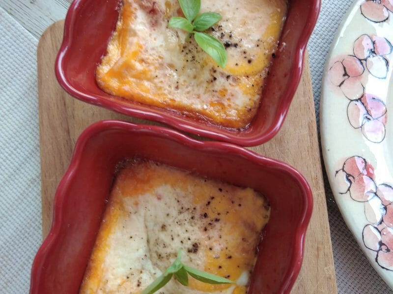 Cliquez pour zoomer ! Oeufs cocotte à l’italienne Thermomix par originebike