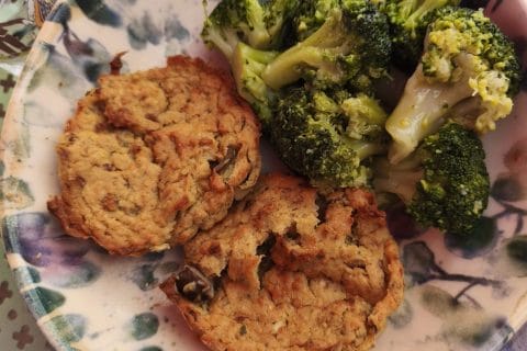 Cliquez pour zoomer ! Boulettes pois chiches et courgettes Thermomix par originebike