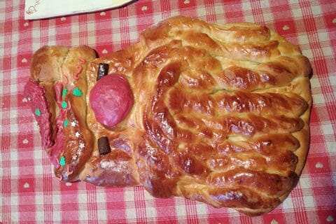 Cliquez pour zoomer ! Brioche Père Noël Thermomix par originebike