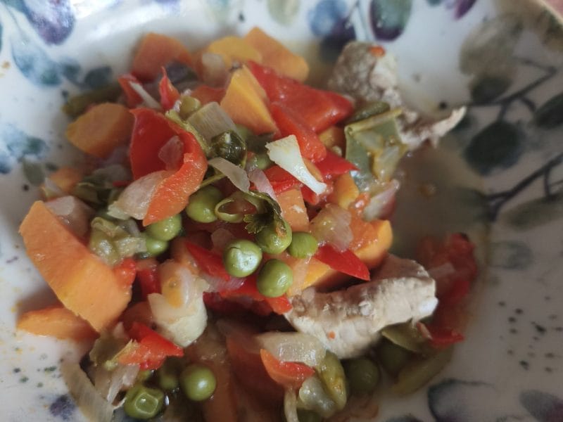 Cliquez pour zoomer ! Ragoût de porc aux légumes Thermomix par originebike