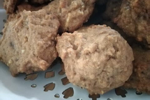 Cliquez pour zoomer ! Cookies aux 3 chocolats et noisettes Thermomix par originebike