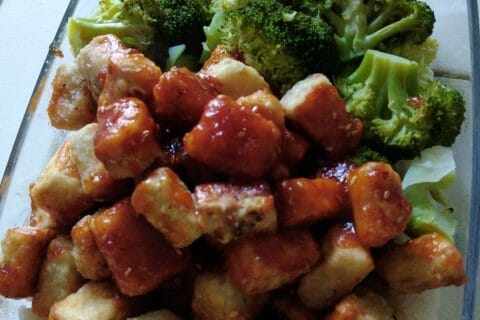 Cliquez pour zoomer ! Tofu sauté aux graines de sésame Thermomix par originebike