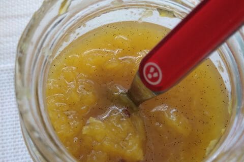 Cliquez pour zoomer ! Confiture d’ananas à la vanille Thermomix par originebike