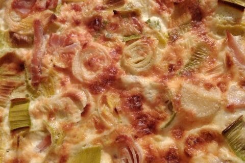 Cliquez pour zoomer ! Tarte gorgonzola et jambon de Parme Thermomix par originebike