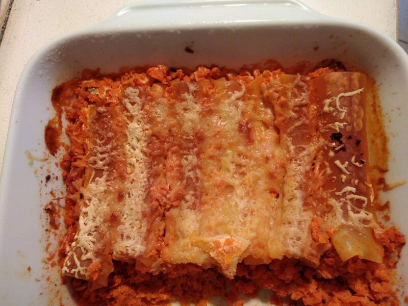 Cliquez pour zoomer ! Lasagnes aux carottes Thermomix par originebike