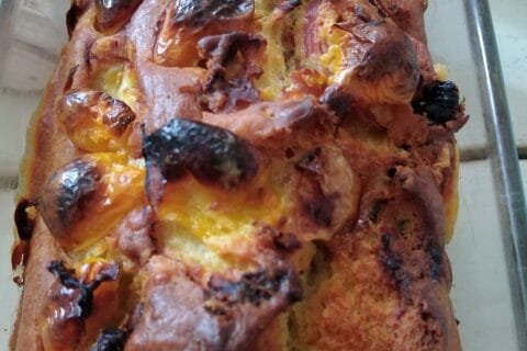Cliquez pour zoomer ! Cake tomates mozzarella et lardons Thermomix par originebike