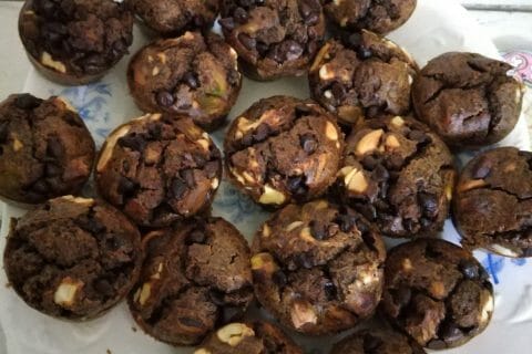 Cliquez pour zoomer ! Muffins au chocolat façon Starbucks Thermomix par originebike