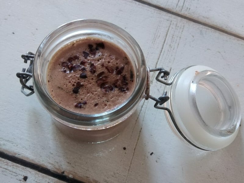 Cliquez pour zoomer ! Panna cotta au chocolat Thermomix par originebike