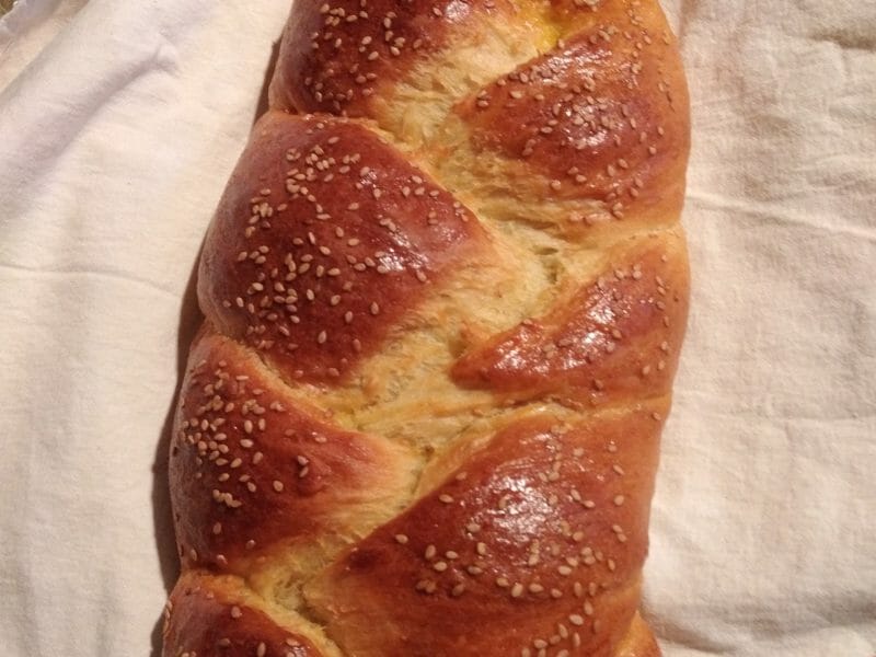 Cliquez pour zoomer ! Hallah – Pain brioché juif Thermomix par originebike