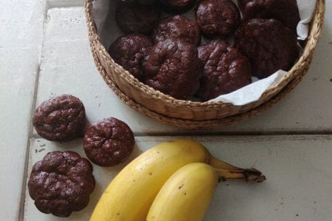 Cliquez pour zoomer ! Browfins choco banane et pécan Thermomix par originebike