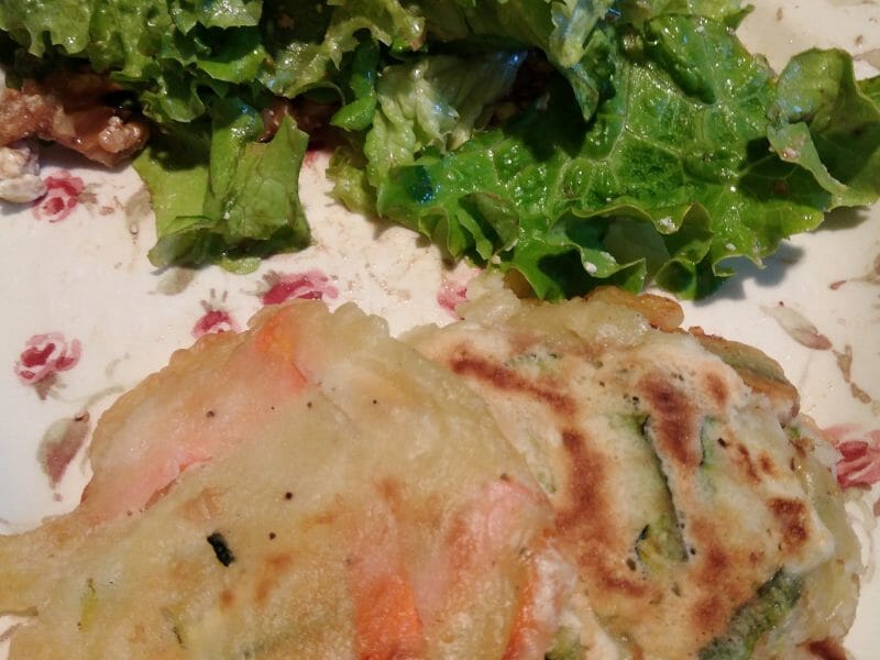 Cliquez pour zoomer ! Yachaejeon – Pancakes de légumes coréens Thermomix par originebike