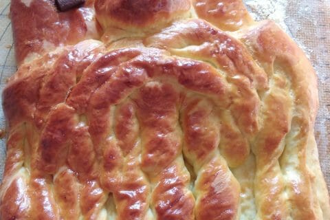 Cliquez pour zoomer ! Brioche Père Noël Thermomix par originebike