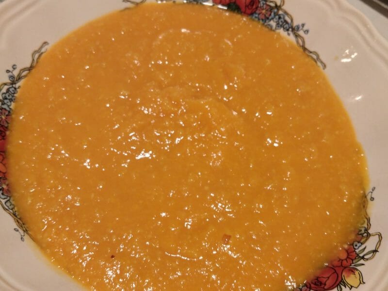 Cliquez pour zoomer ! Velouté de mais et patate douce Thermomix par originebike