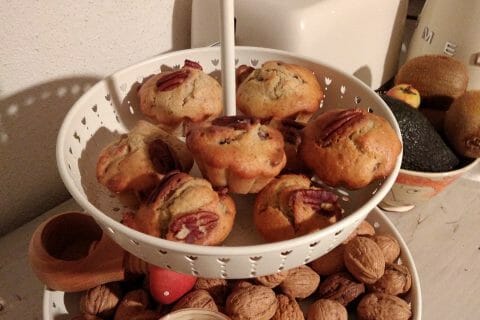 Cliquez pour zoomer ! Banana bread aux noix de pécan Thermomix par originebike