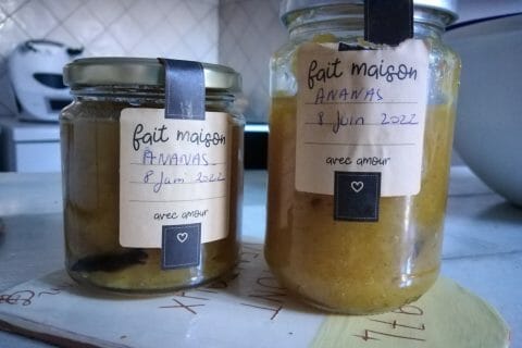 Cliquez pour zoomer ! Confiture d’ananas à la vanille Thermomix par originebike