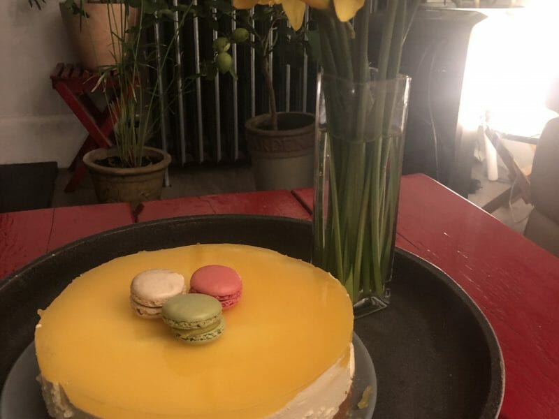Cliquez pour zoomer ! Bavarois au citron Thermomix par babycakes