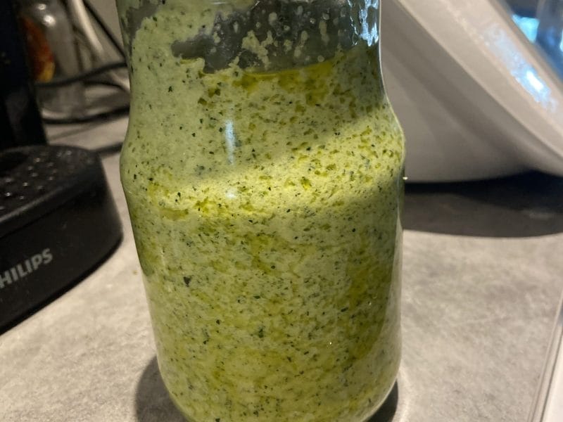 Cliquez pour zoomer ! Pesto de courgettes crues Thermomix par Zineb