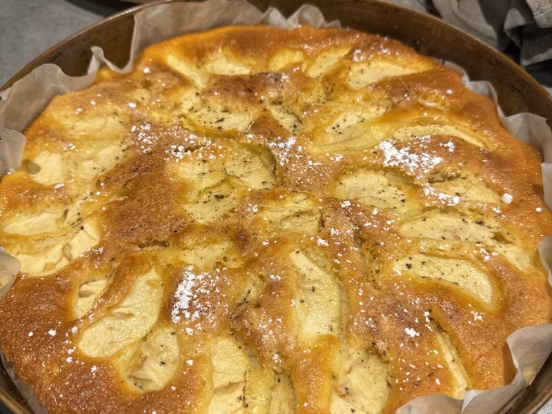 Cliquez pour zoomer ! Gâteau aux pommes et mascarpone Thermomix par Zineb