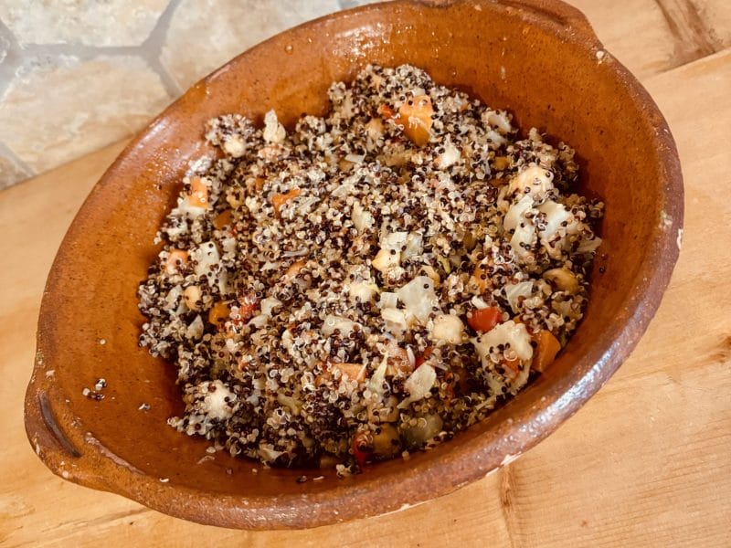 Cliquez pour zoomer ! Bowl méditerranéen aux légumes et céréales Thermomix par Candyella✨