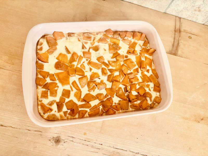 Cliquez pour zoomer ! Gratin de potiron et patate douce au comté Thermomix par Candyella✨