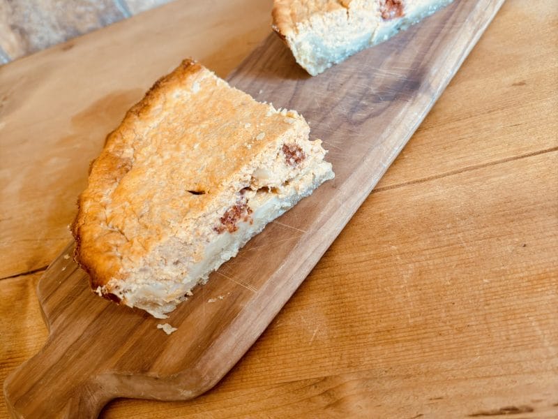 Cliquez pour zoomer ! Quiche fenouil, chèvre et chorizo Thermomix par Candyella✨