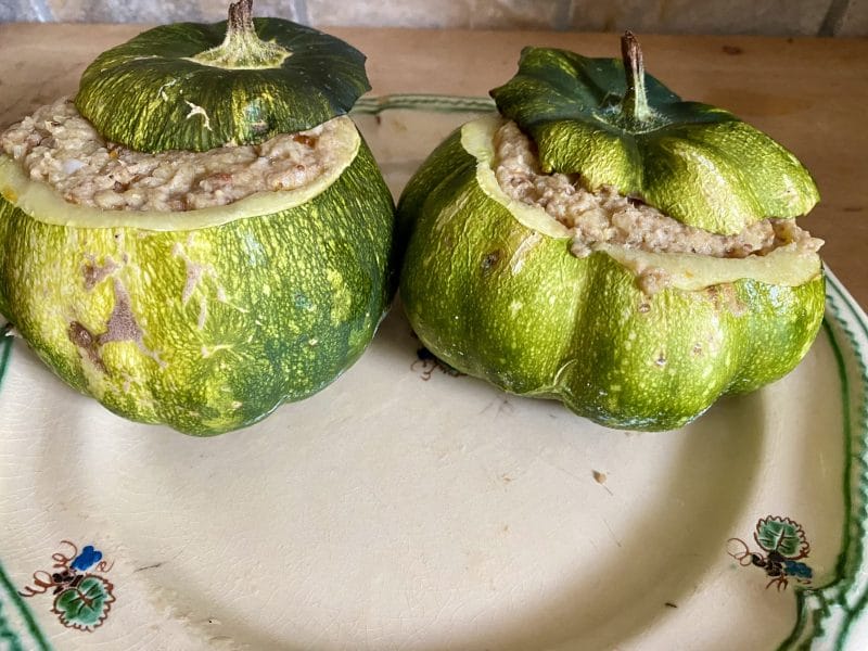 Cliquez pour zoomer ! Courgettes farcies au thon Thermomix par Candyella✨