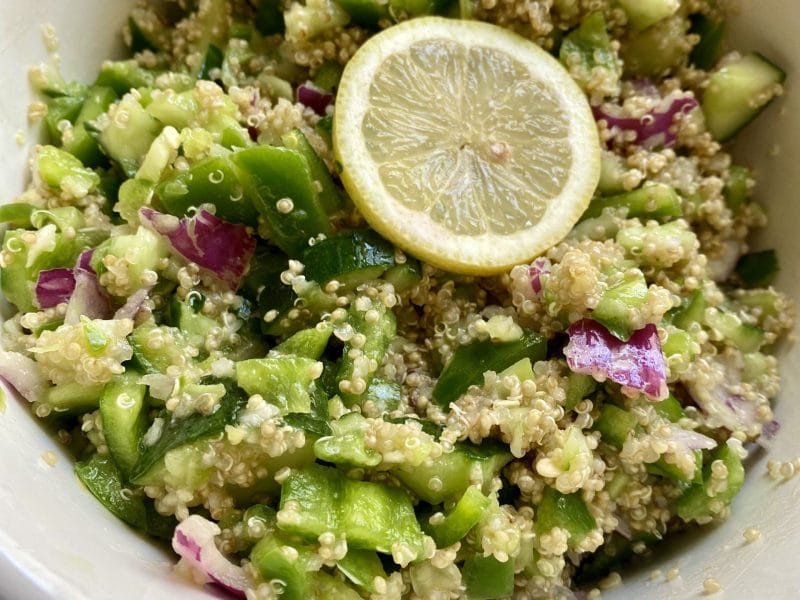 Cliquez pour zoomer ! Taboulé de quinoa Thermomix par Candyella✨