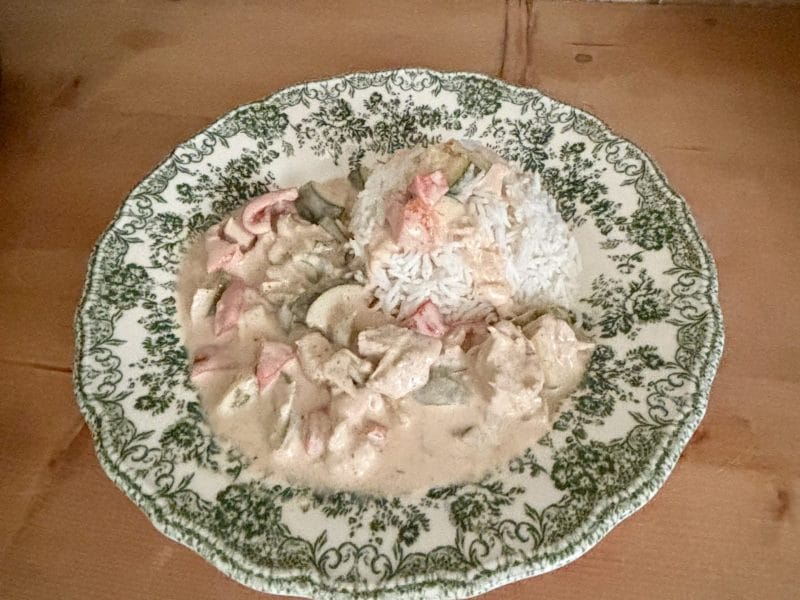 Cliquez pour zoomer ! Dinde massalé coco Thermomix par Candyella✨