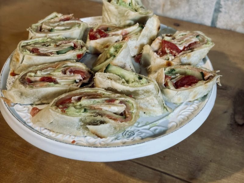 Cliquez pour zoomer ! Wraps au saumon fumé Thermomix par Candyella✨