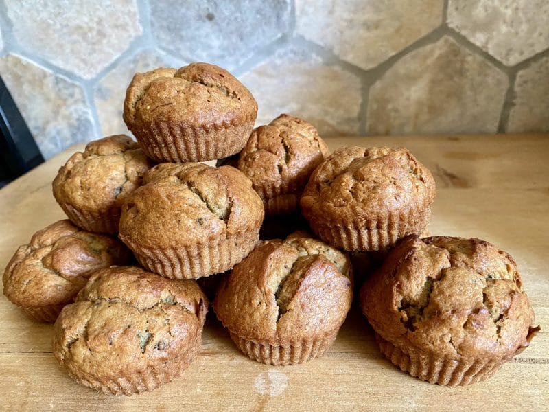 Cliquez pour zoomer ! Muffins à la banane Thermomix par Candyella✨