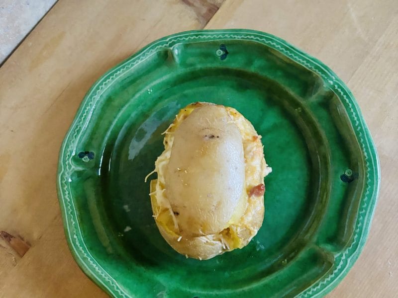 Cliquez pour zoomer ! Pommes de terre farcies à la purée d’endives et aux lardons Thermomix par Candyella✨