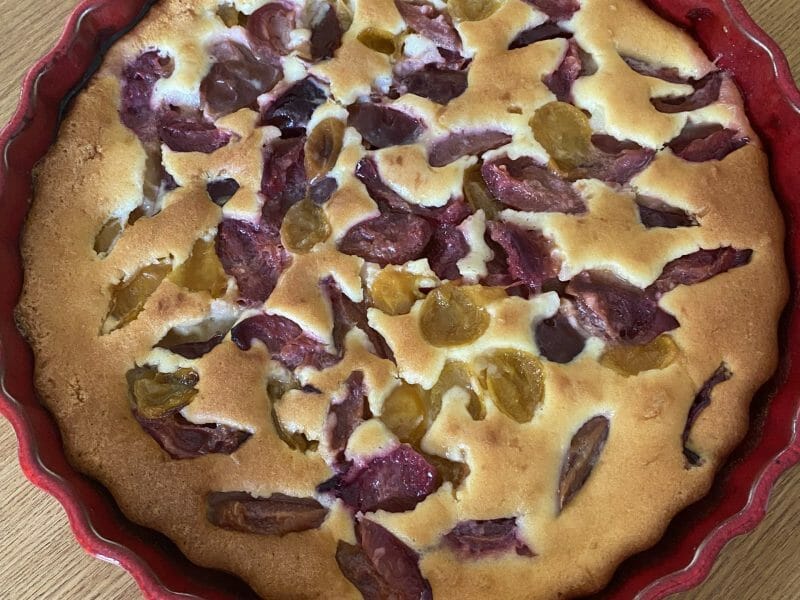 Cliquez pour zoomer ! Gâteau Lorrain aux mirabelles Thermomix par Candyella✨