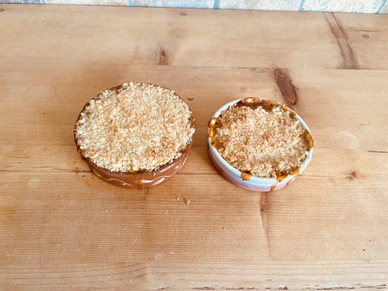 Cliquez pour zoomer ! Crumbles aux fruits exotiques Thermomix par Candyella✨
