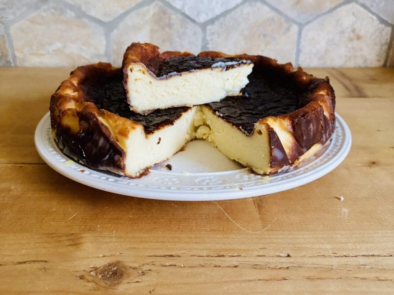 Cliquez pour zoomer ! Cheesecake basque Thermomix par Candyella✨