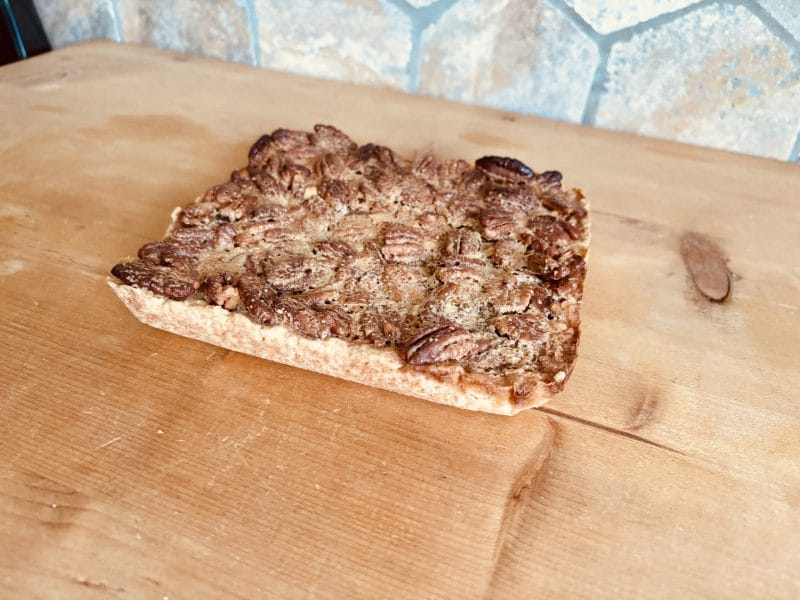 Cliquez pour zoomer ! Carrés pécan et sirop d’érable Thermomix par Candyella✨