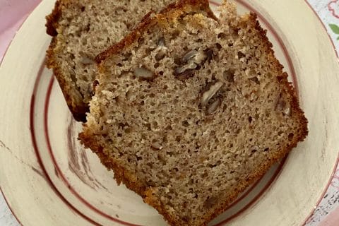 Cliquez pour zoomer ! Banana bread aux noix de pécan Thermomix par Candyella✨