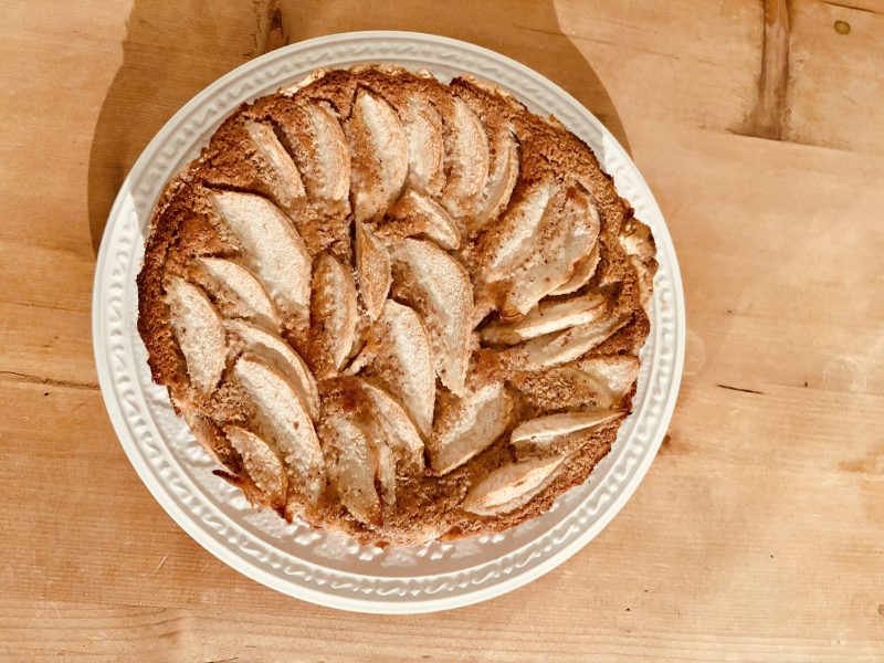 Cliquez pour zoomer ! Tarte aux poires sur lit de chocolat Thermomix par Candyella✨
