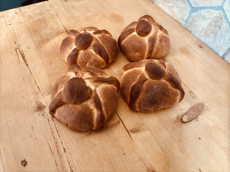 Cliquez pour zoomer ! Pan de muerto – Pain des morts Thermomix par Candyella✨