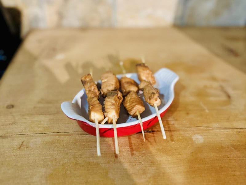 Cliquez pour zoomer ! Brochettes yakitori de saumon Thermomix par Candyella✨