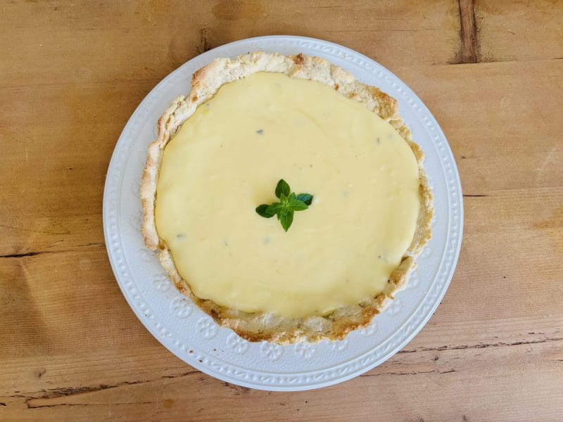 Cliquez pour zoomer ! Tarte citron vert basilic Thermomix par Candyella✨