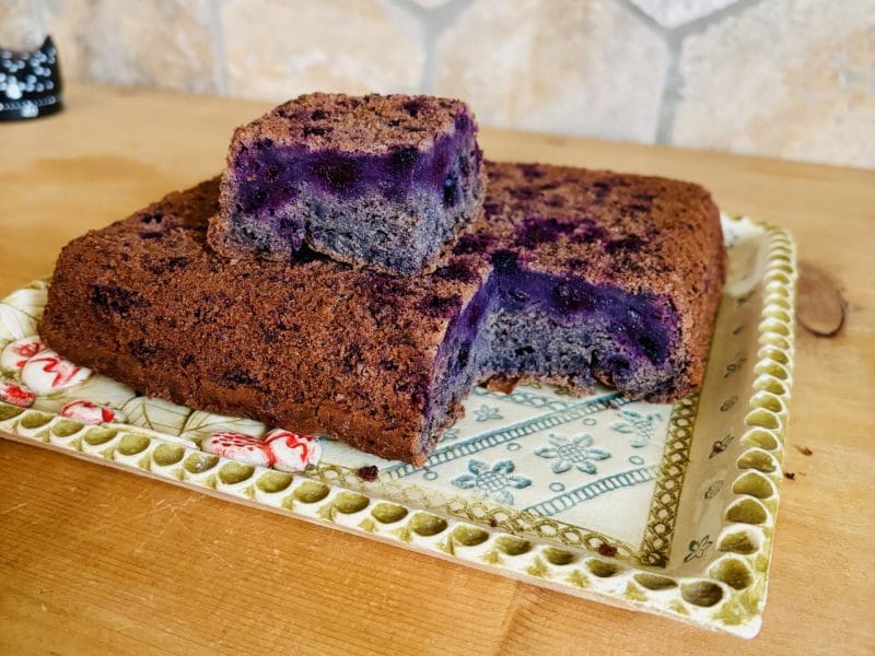 Cliquez pour zoomer ! Gâteau aux myrtilles Thermomix par Candyella✨