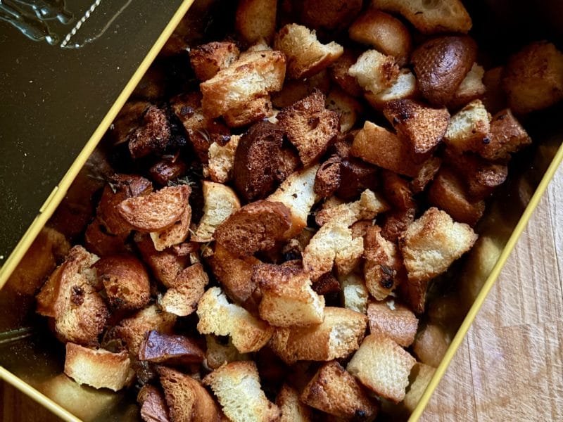 Cliquez pour zoomer ! Croutons à l’ail Thermomix par Candyella✨