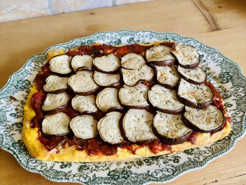 Cliquez pour zoomer ! Polenta au pistou, tomates séchées et courgettes Thermomix par Candyella✨