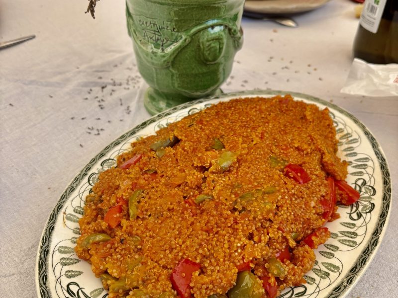 Cliquez pour zoomer ! Quinoa sauce basquaise Thermomix par Candyella✨