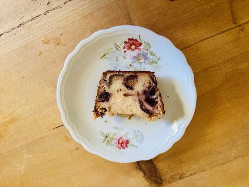 Cliquez pour zoomer ! Cake au chèvre, figues et au miel Thermomix par Candyella✨